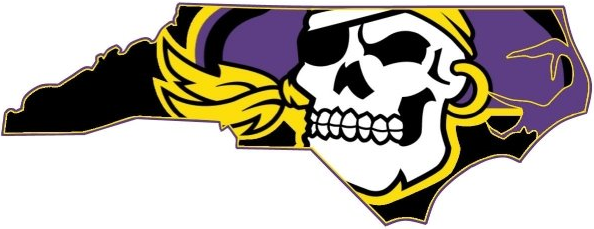 East Carolina Pirates 2004-2013 Alternate Logo iron on transfers for T-shirts